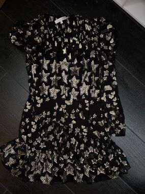 LoveShackFancy long sleeve mini dress